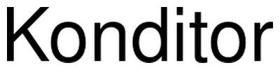 Konditor Discount Code Logo